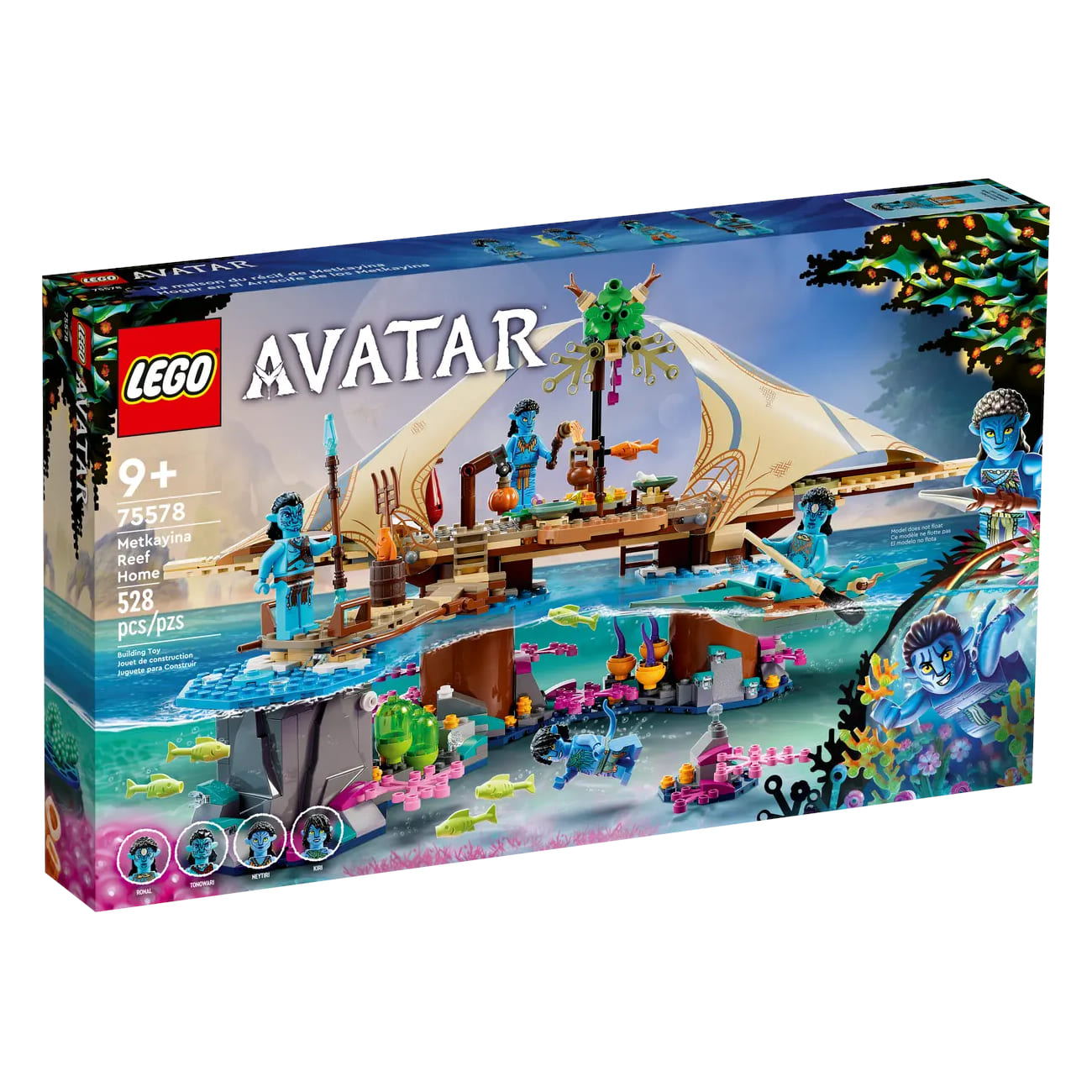 LEGO Avatar Metkayina Reef Home 75578, 528 pieces