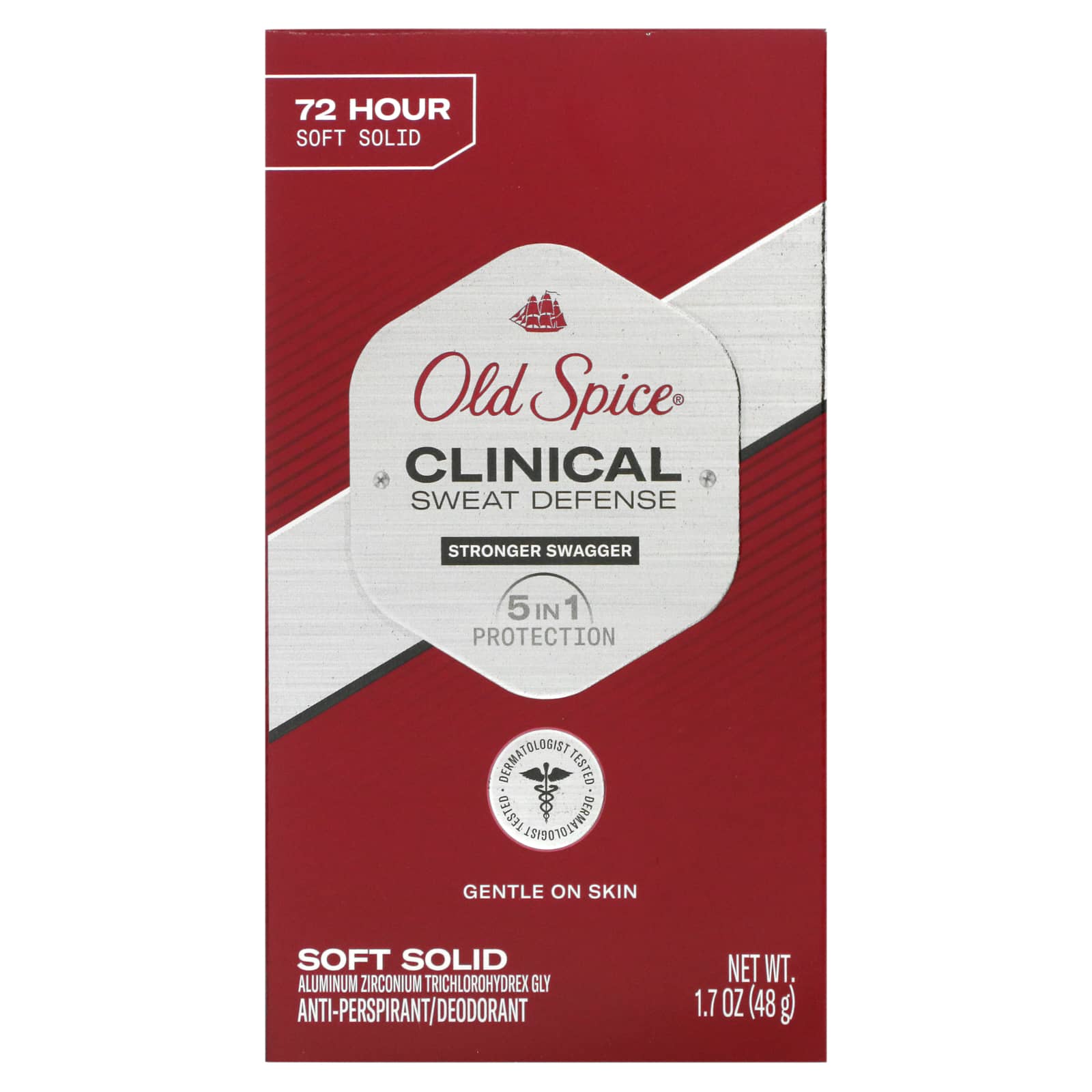 Antiperspirant - Old Spice Deodorant to improve taste, 48 g