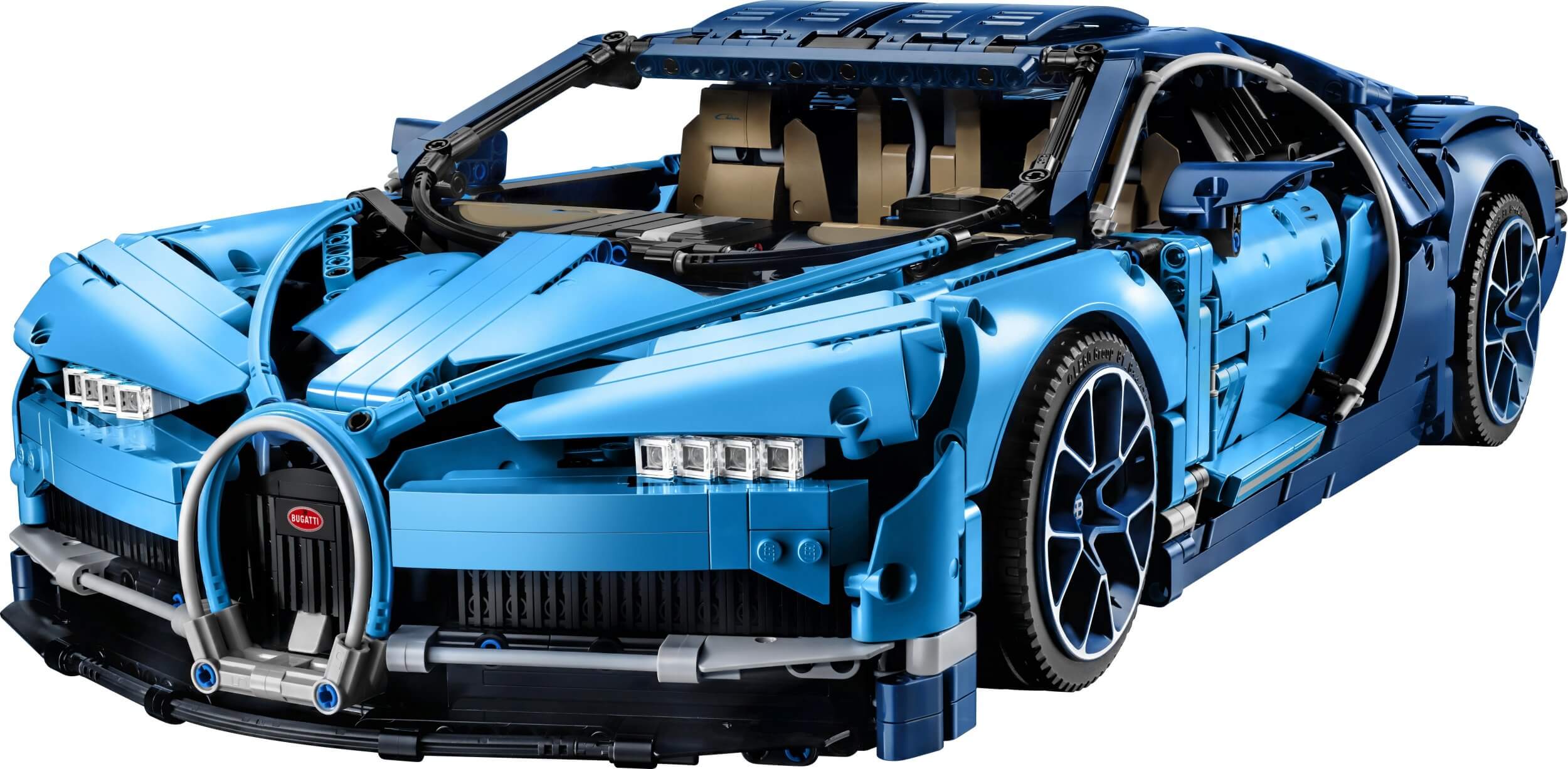 LEGO Bugatti Chiron construction set, 3599 pieces