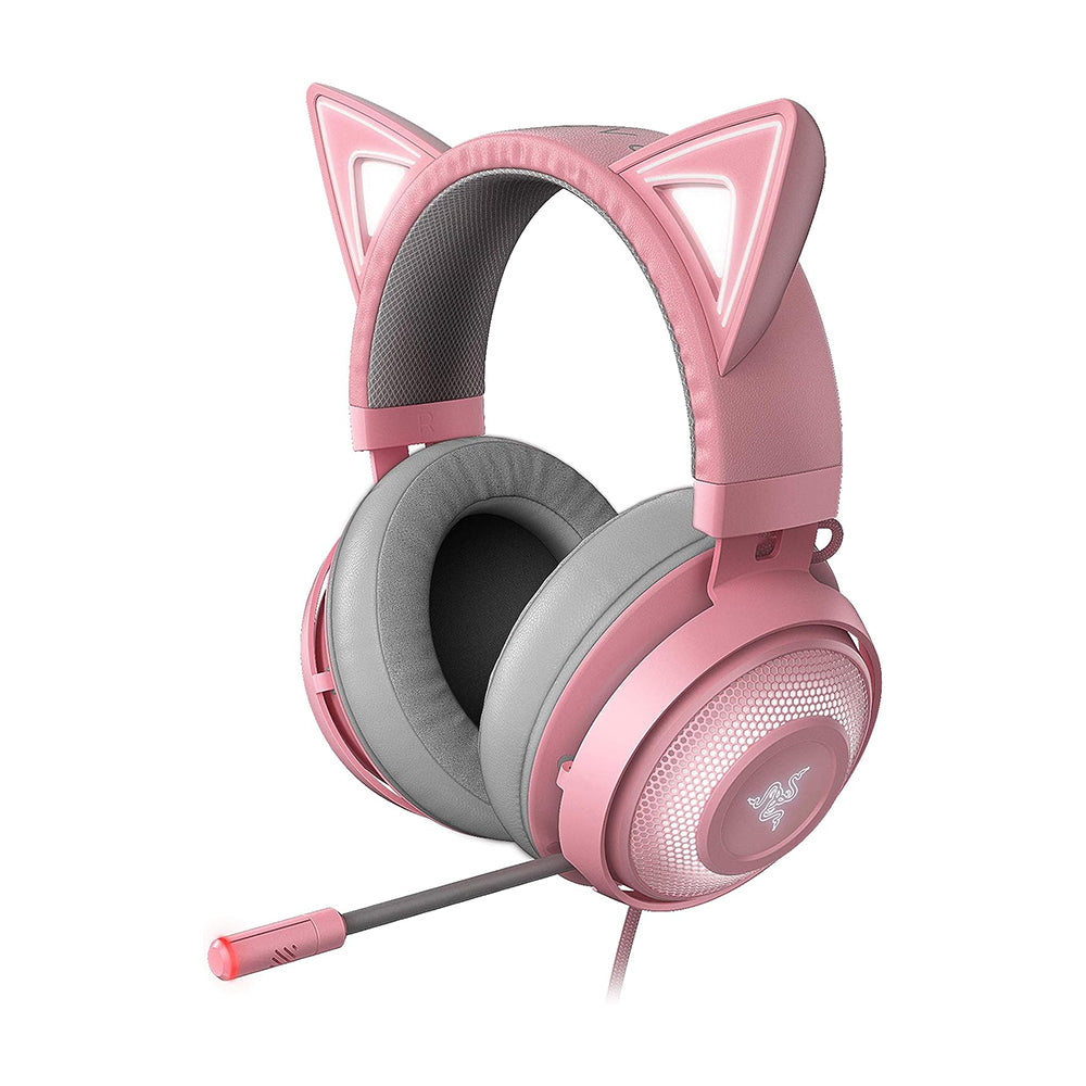 Razer Kraken Kitty Edition Wired Headset, Pink