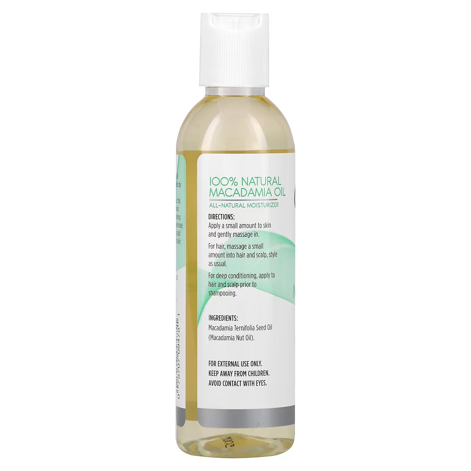 Cococare, Macadamia Oil, 4 fl oz (118 ml)