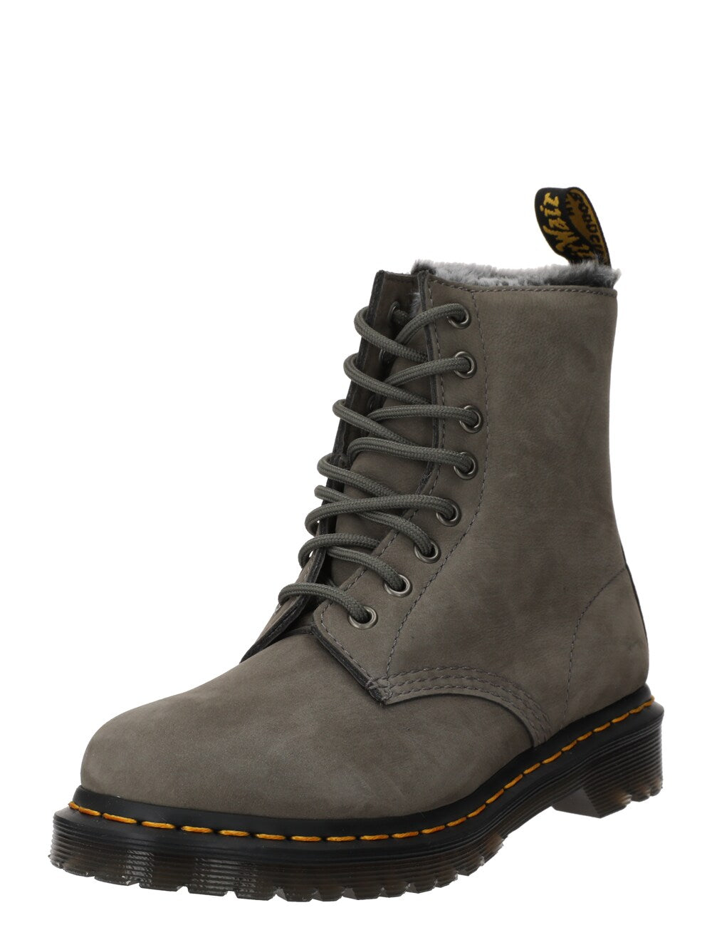 Lace-up ankle boots by Dr. Martens 1460 Serena, graphite