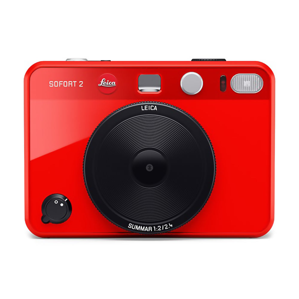 Leica Sofort 2 camera, red