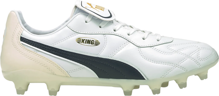 Puma King Top Rudolf Dassler Legacy Cleats, white