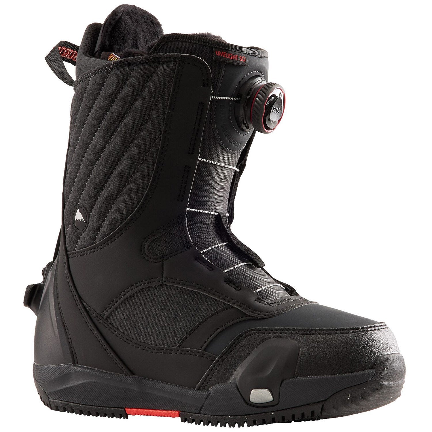 Burton Limelight Step On Snowboard Boots, Black