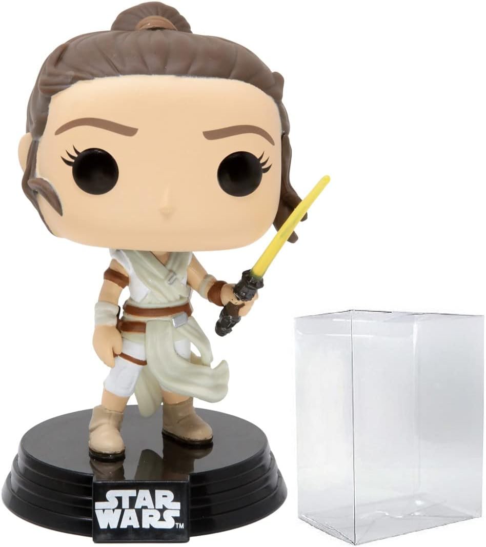 Funko Pop! Star Wars: The Rise Of Skywalker - Rey With Yellow Lightsaber