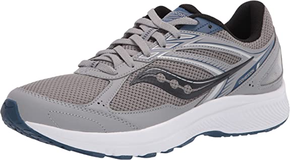 Saucony Men's Cohesion 14 Road Running Shoes, Grey/Blue