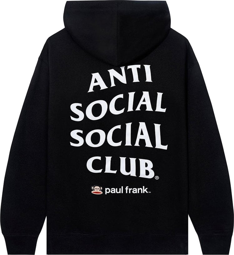 Anti Social Social Club x Paul Frank Hoodie 'Black'