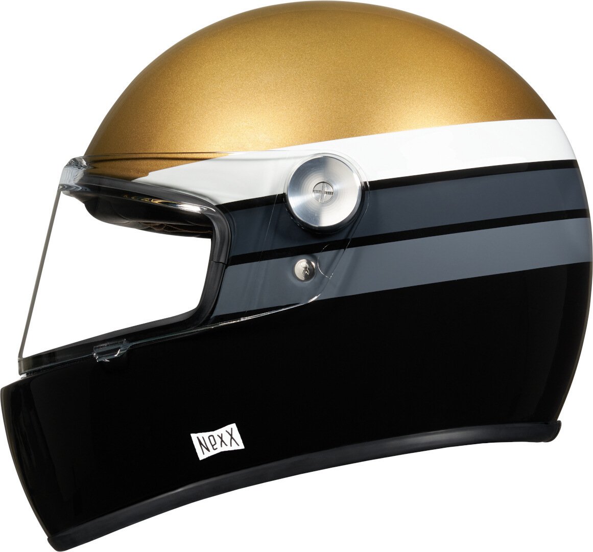 Nexx X100R Gallon Helmet, black/gold