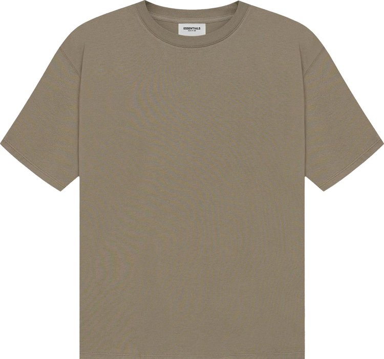 Fear of God Essentials Short-Sleeve Tee 'Taupe', Tan