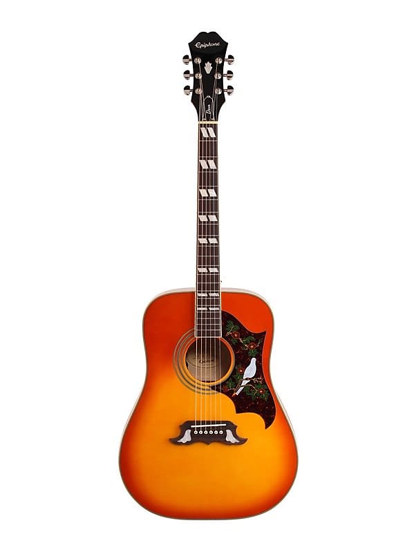 جيتار كهربائي أكوستيك Epiphone Dove PRO Violinburst EEDV VBNH1