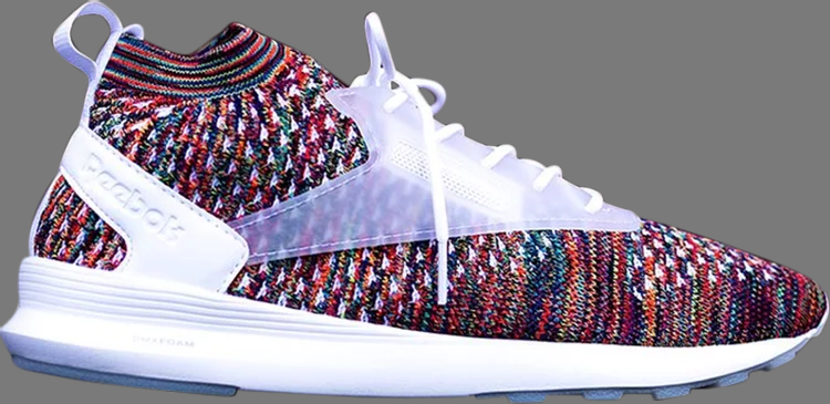 Reebok Zoku Runner Ultraknit Sneakers, White/Multicolor