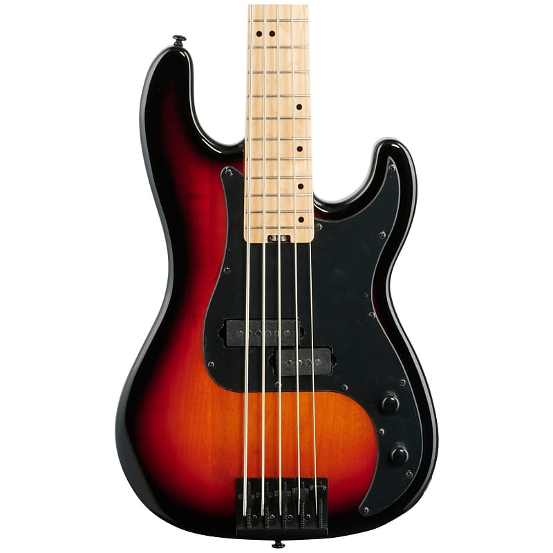 Schecter P-5 5-String Bass, 3 Tone Sunburst 2923