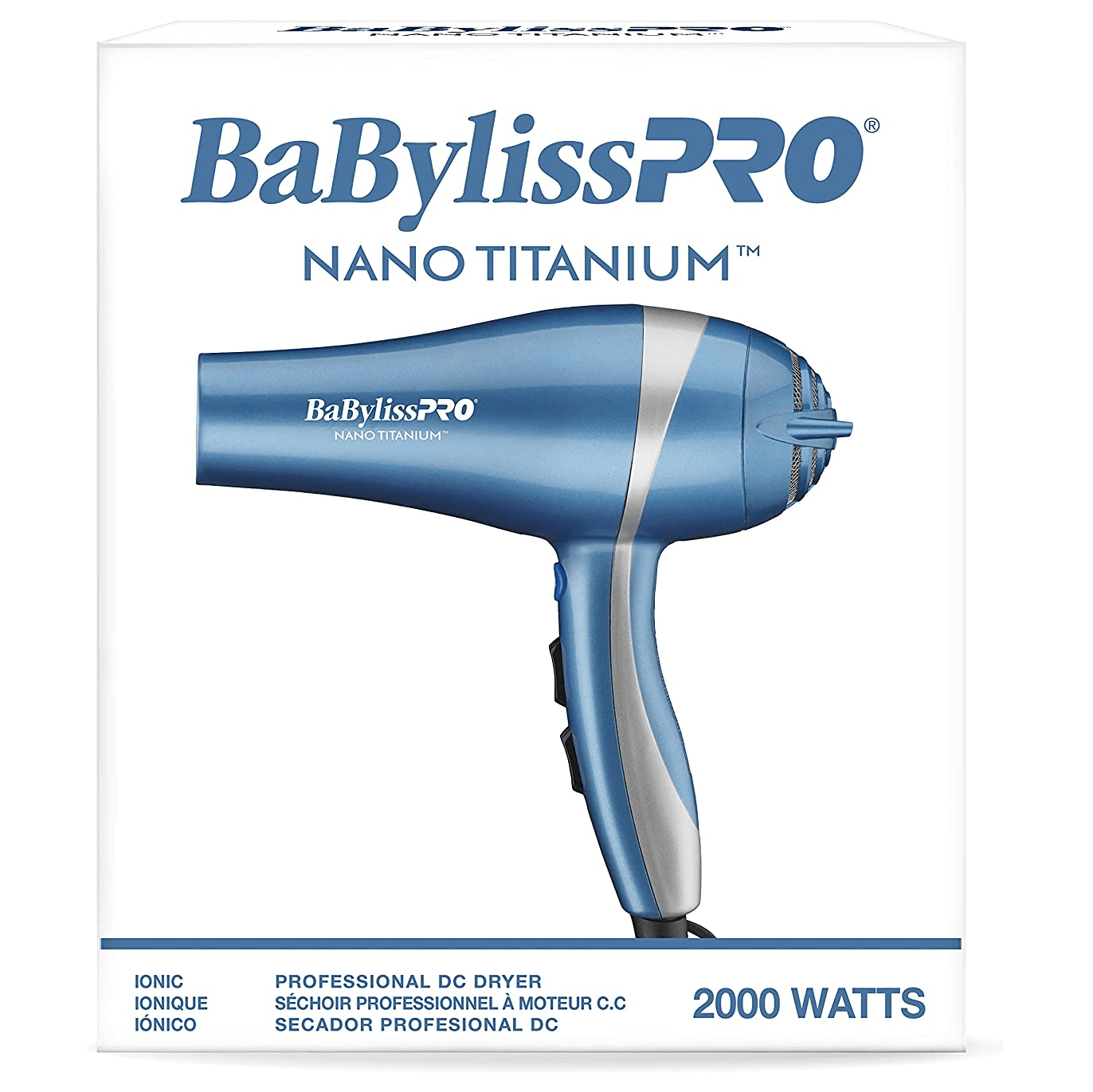 Hair dryer BaBylissPRO Nano Titanium