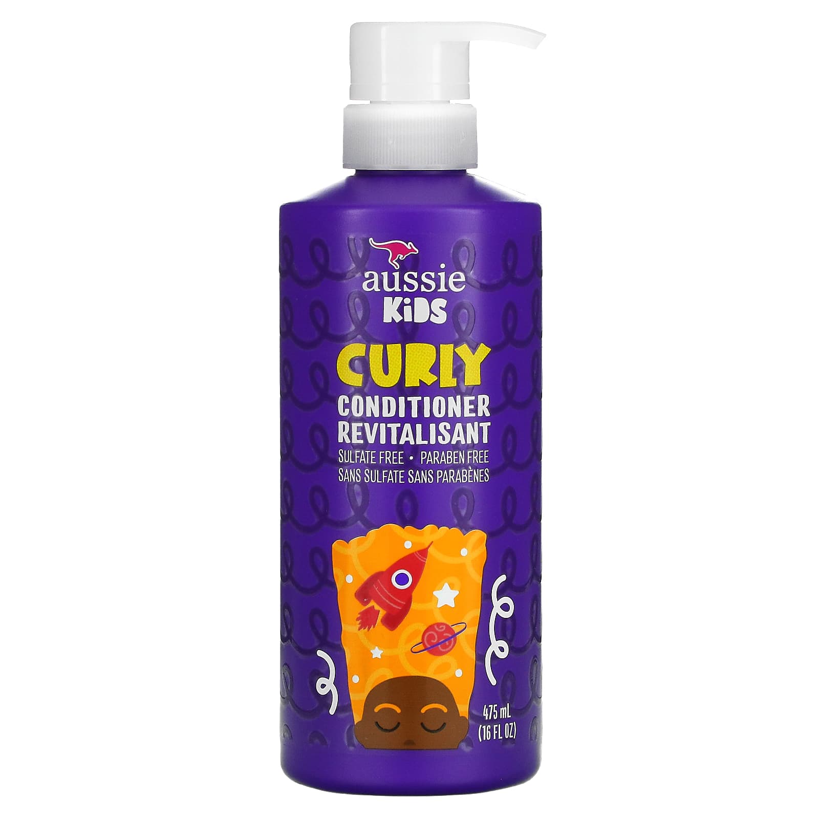 Aussie Conditioner for Curly Hair, Tropical Scent, 475 ml