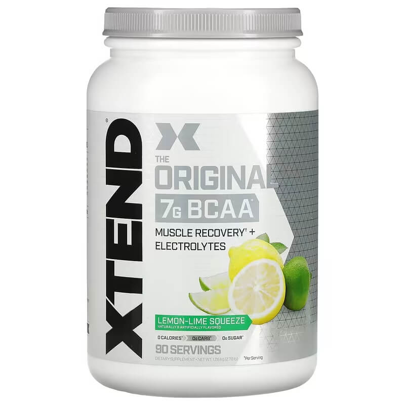 Amino acids BCAA Xtend with lemon and lime flavor 7g, 1260 g