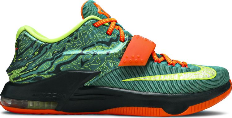 حذاء رياضي Nike KD 7 'Weatherman' باللون الأخضر