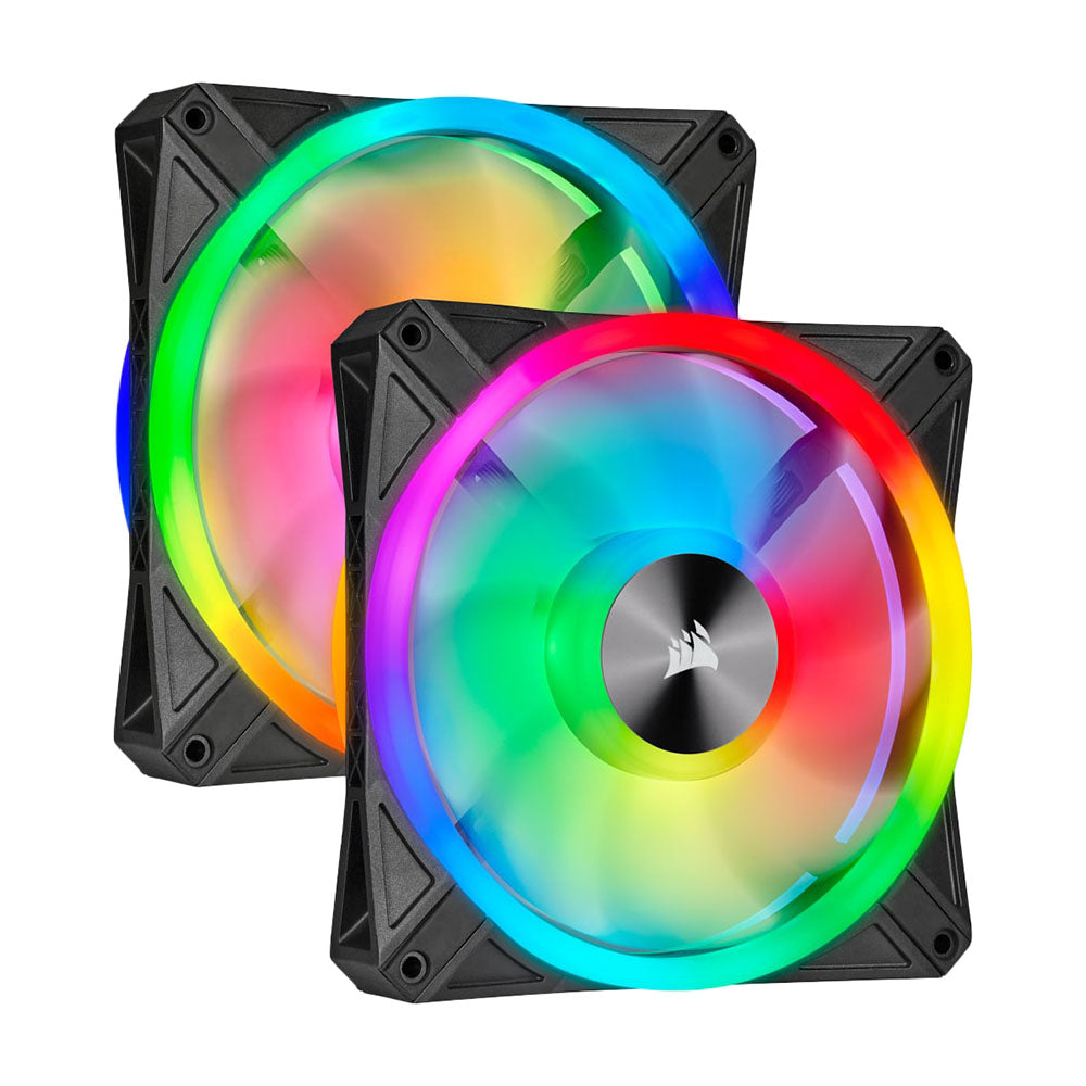 Case fan for Corsair iCUE QL140, 140 mm, black, 2 pcs.