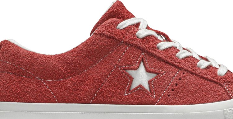 Sneakers Converse One Star Ox Red Suede, red