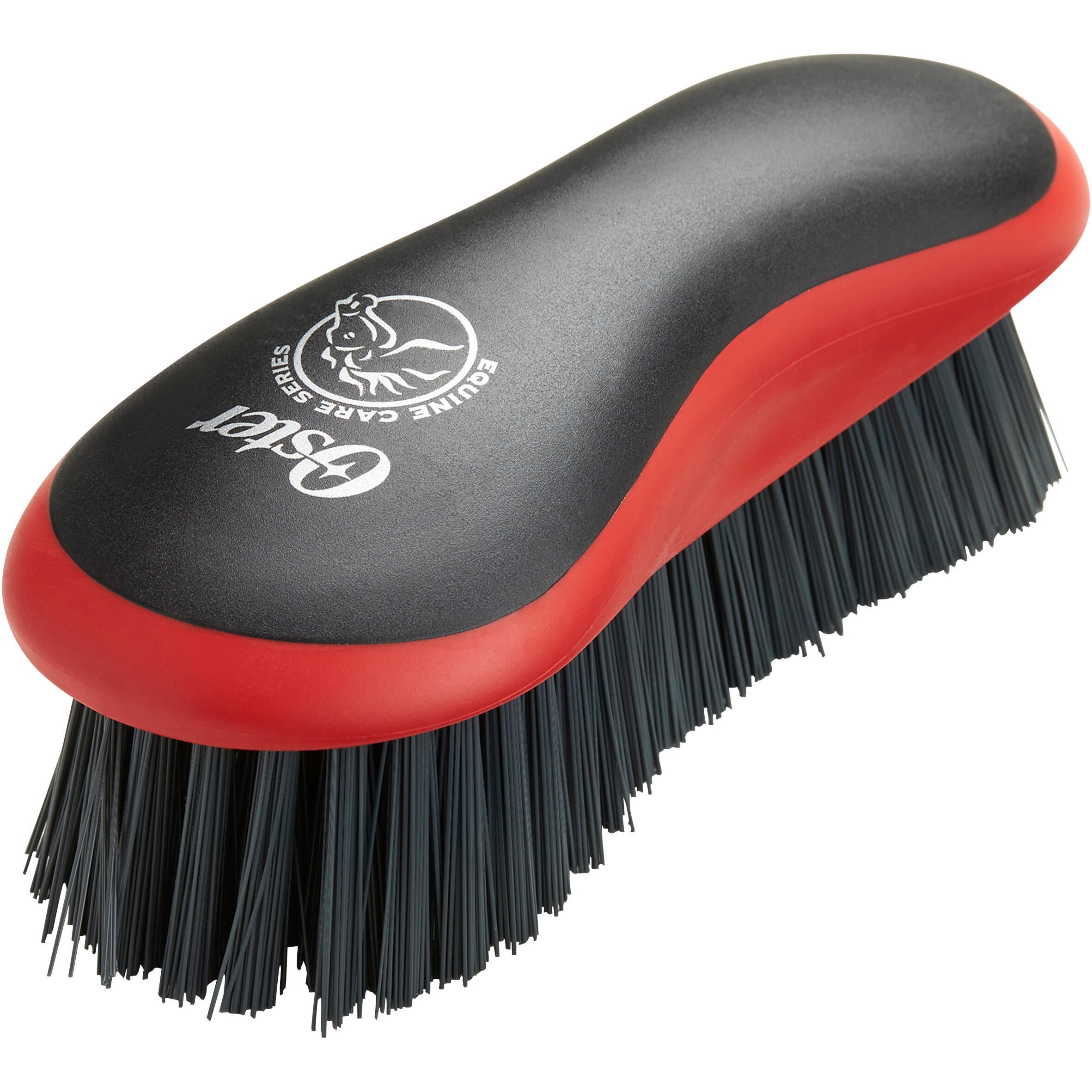 Brosserie Oster horse brush, black/red