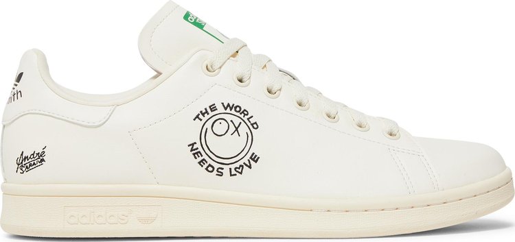 Adidas Andr sneakers? Saraiva x Stan Smith 'The World Needs Love', cream