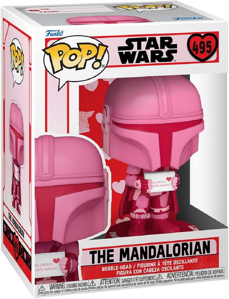 Funko POP! Star Wars: Valentines - Mandalorian Din Djarrin