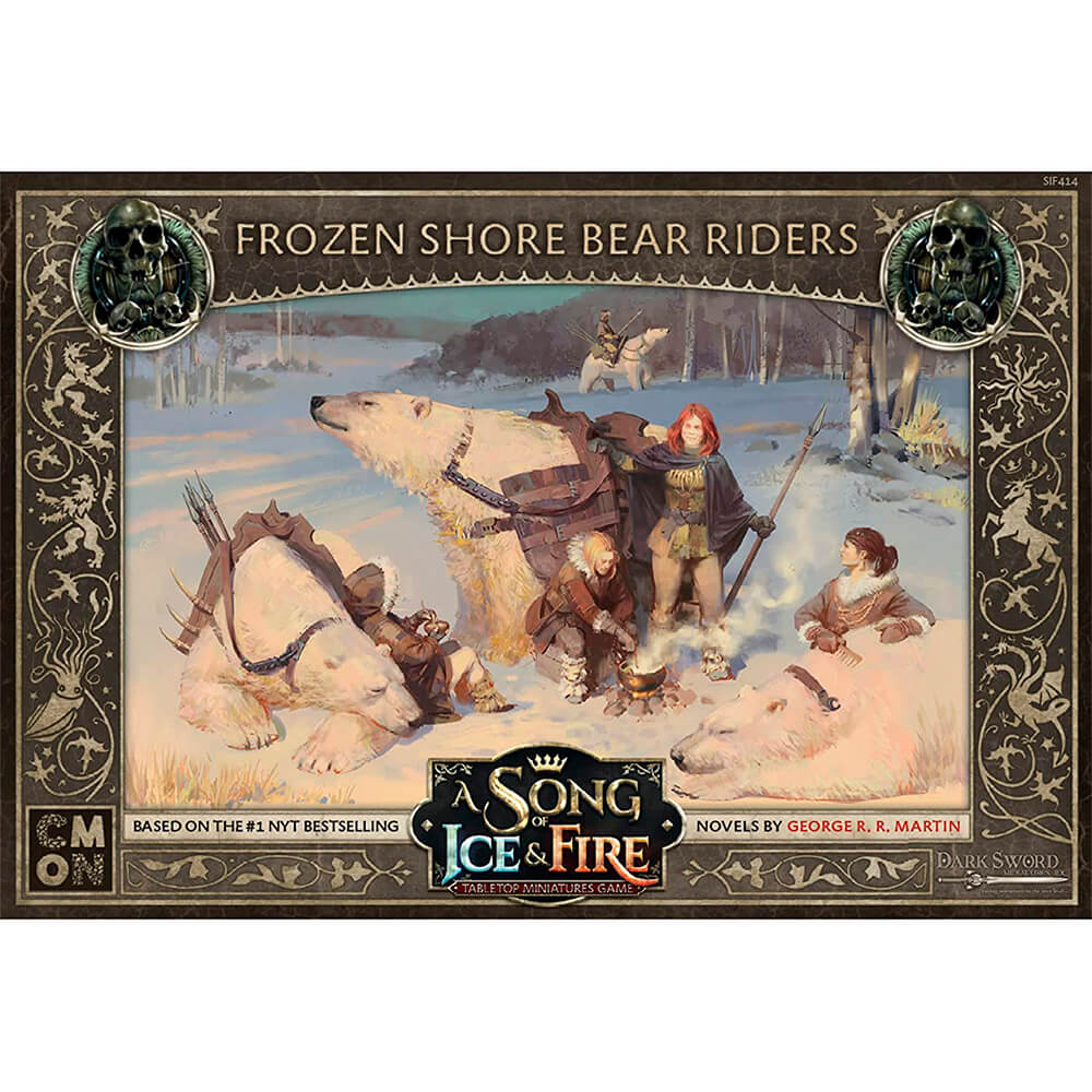 مجموعة مصاحبة للعبة CMON A Song of Ice and Fire المصغرة على الطاولة، Frozen Shore Bear Riders