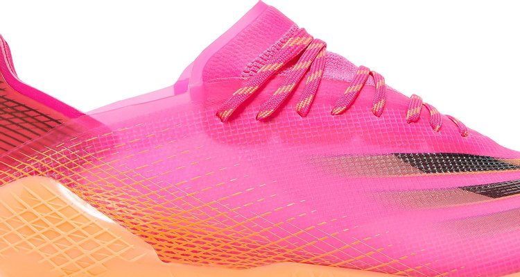 حذاء Adidas X Ghosted.1 FG 'Shock Pink' باللون الوردي