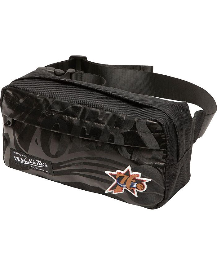 Women's Philadelphia 76ers Hardwood Classics Mitchell & Ness Belt Bag Black