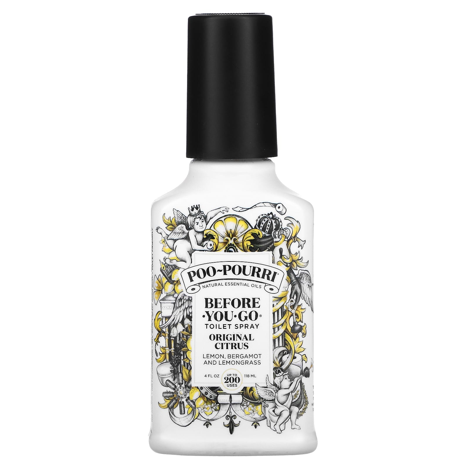 Spray - Poo-Pourri toilet freshener, with a fresh citrus scent, 118 ml