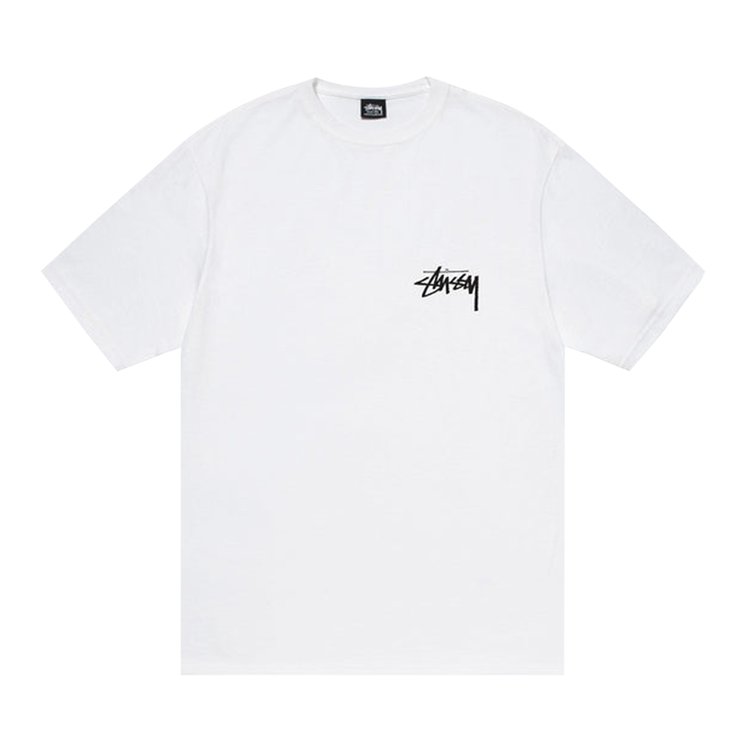 Stussy Low Tide Tee 'White', white