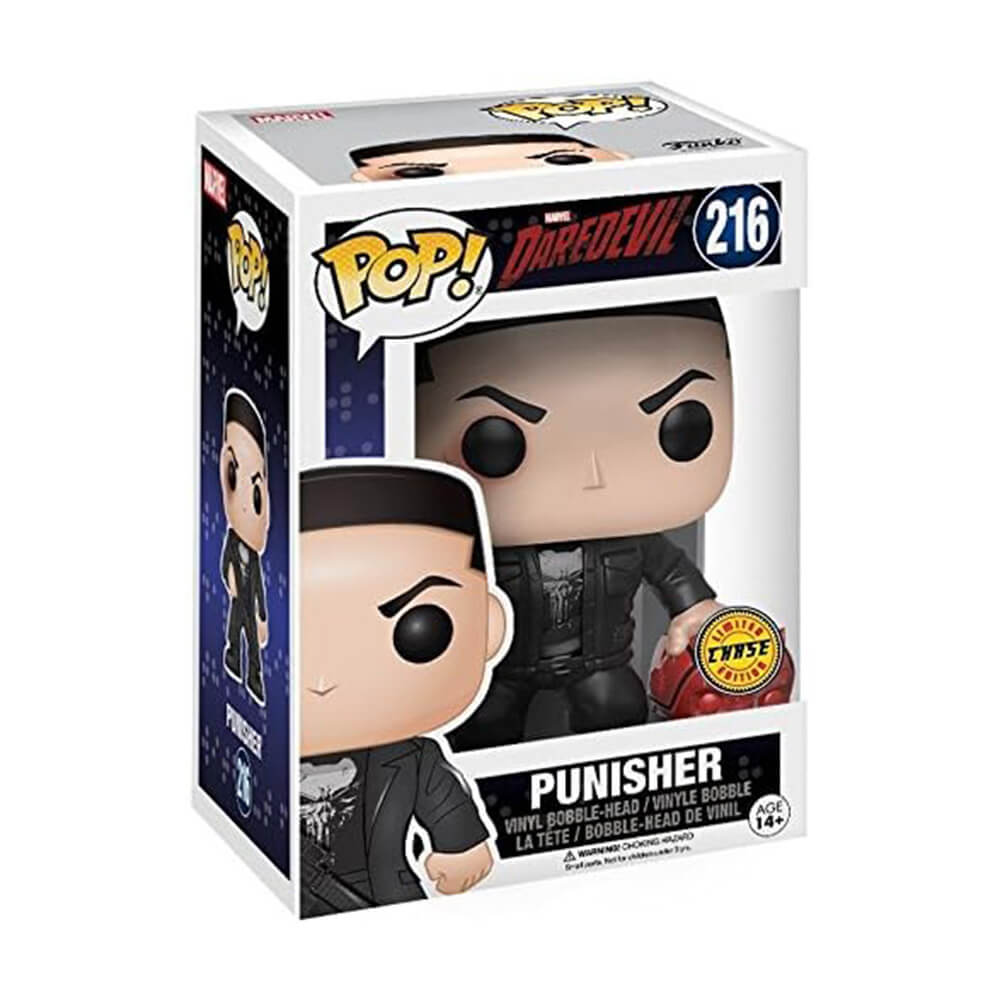 Funko POP! Marvel: Netflix Daredevil - Punisher Chase Variant Limited Edition