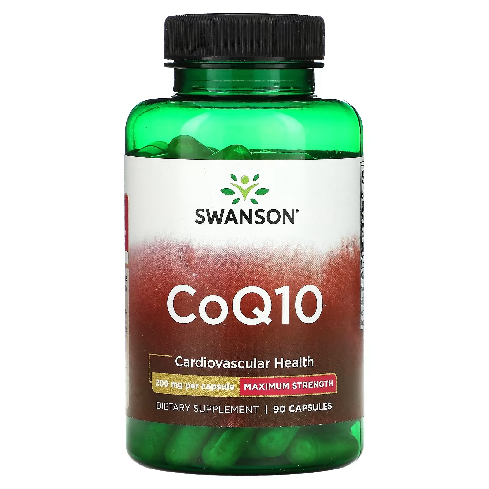 Swanson CoQ10 Dietary Supplement, 90 capsules