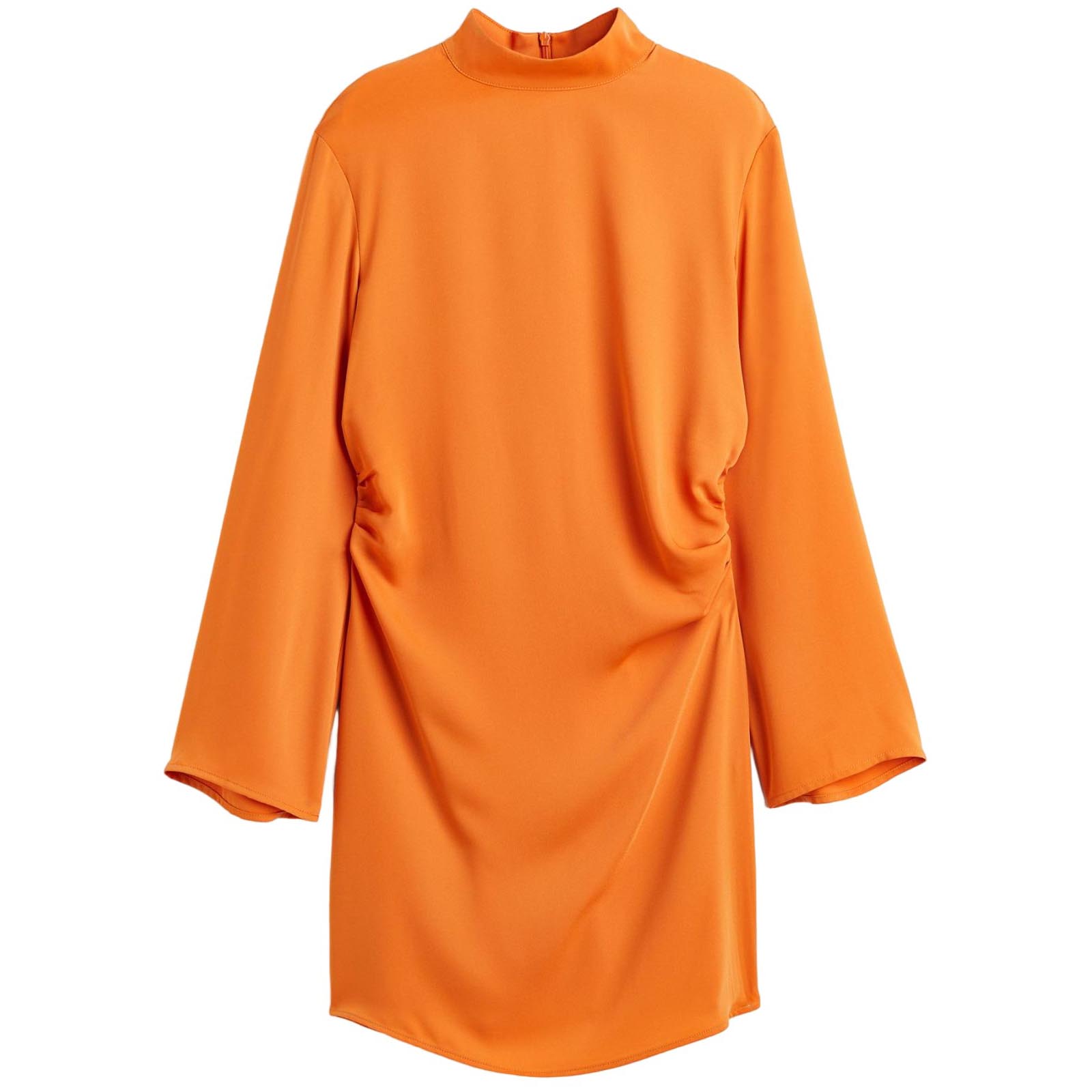 H&M Gathered dress, orange