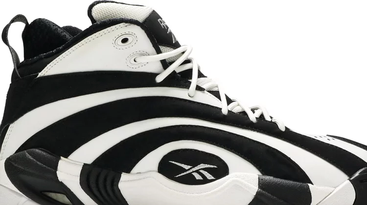 Shaqnosis og 'black white' Reebok sneakers, black