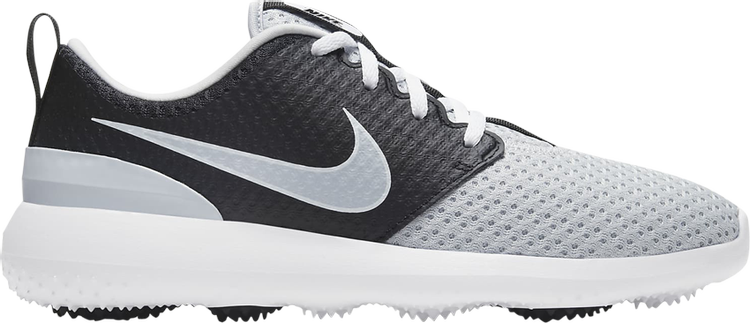 Limited Edition Nike Wmns Roshe Golf 'Pure Platinum Black' Boots, Gray