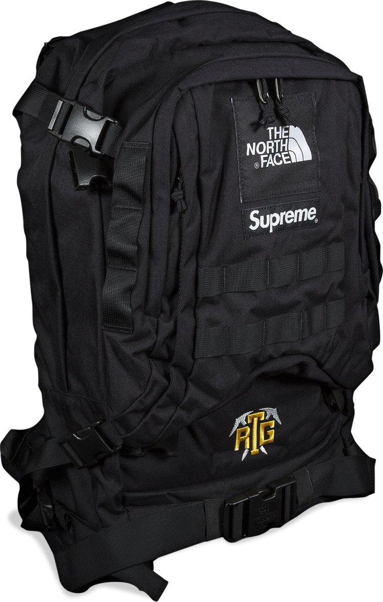 حقيبة ظهر Supreme x The North Face RTG باللون الأسود، أسود