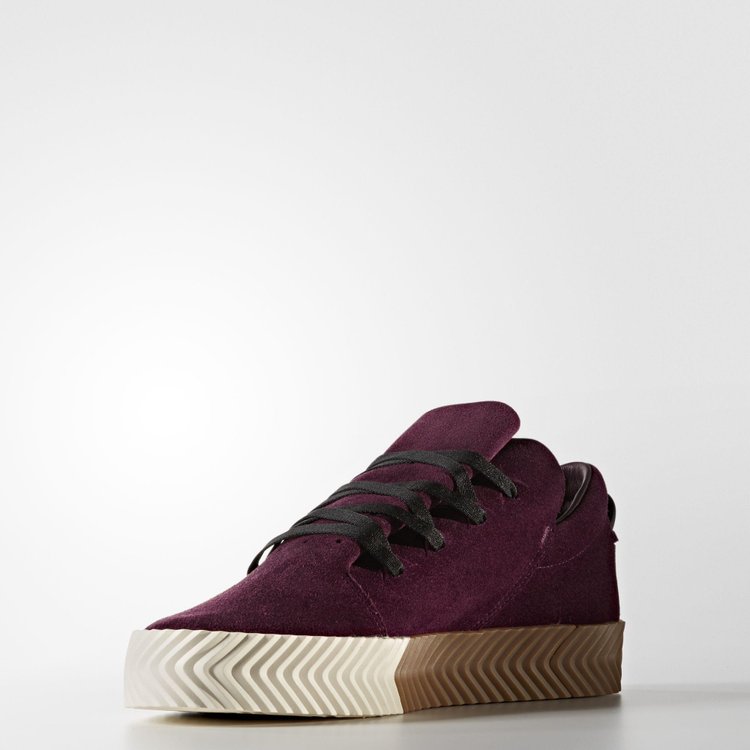 Adidas Alexander Wang x AW Skate 'Maroon' sneakers, red