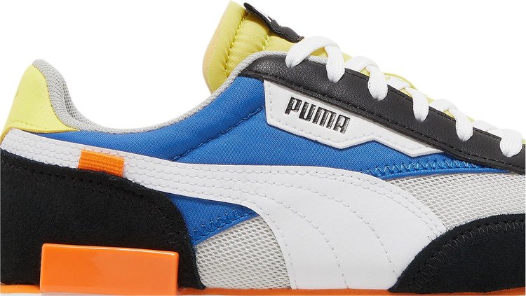 Sneakers Puma Future Rider Splash Jr Gray Violet Victoria Blue, white