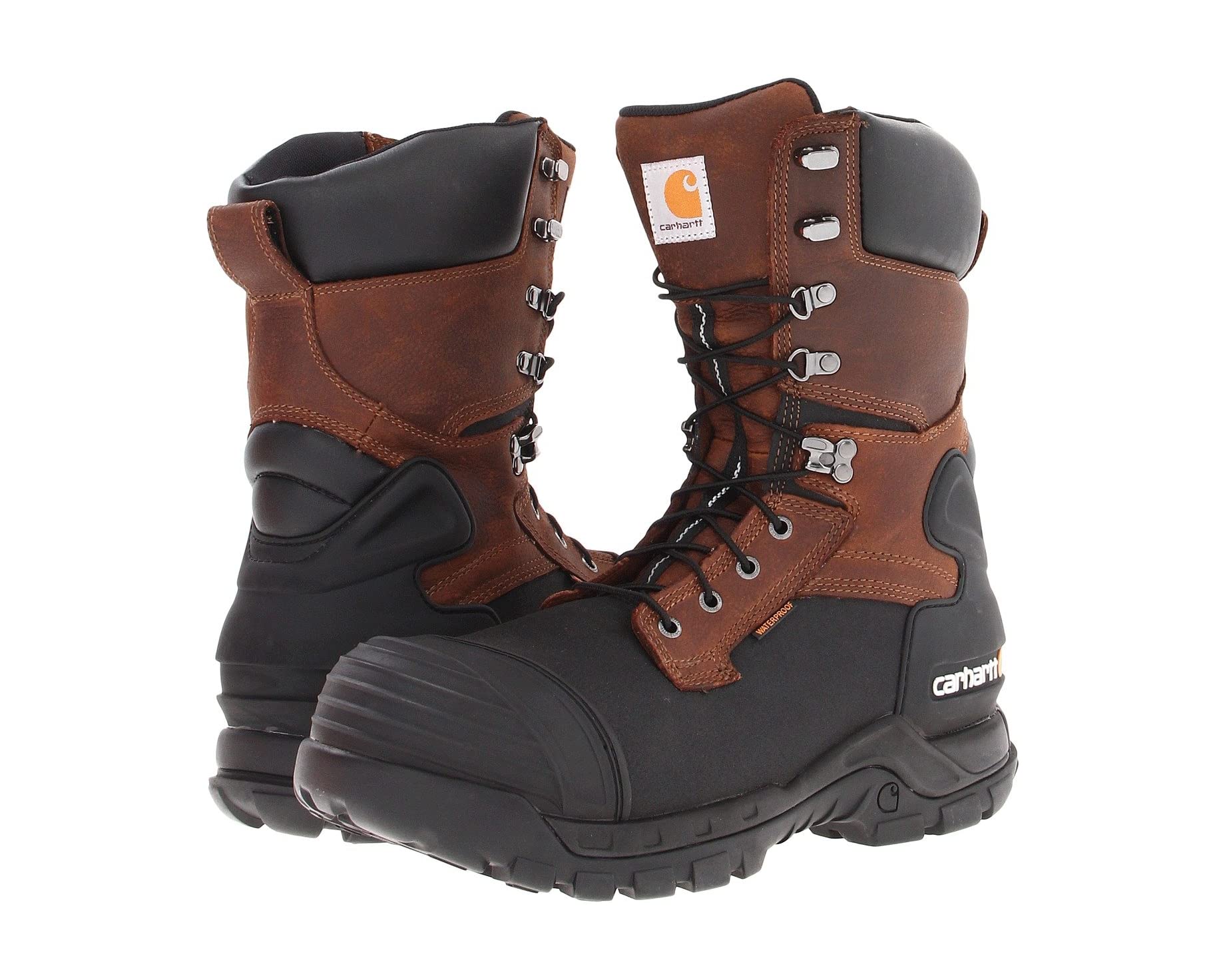 حذاء CMC1259 10" Pac Safety Toe Boot Carhartt، بني