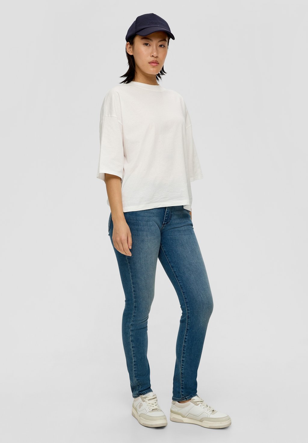 Skinny jeans sliver, blue