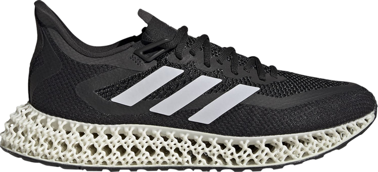 Adidas 4DFWD 2 'Black Carbon' sneakers, black