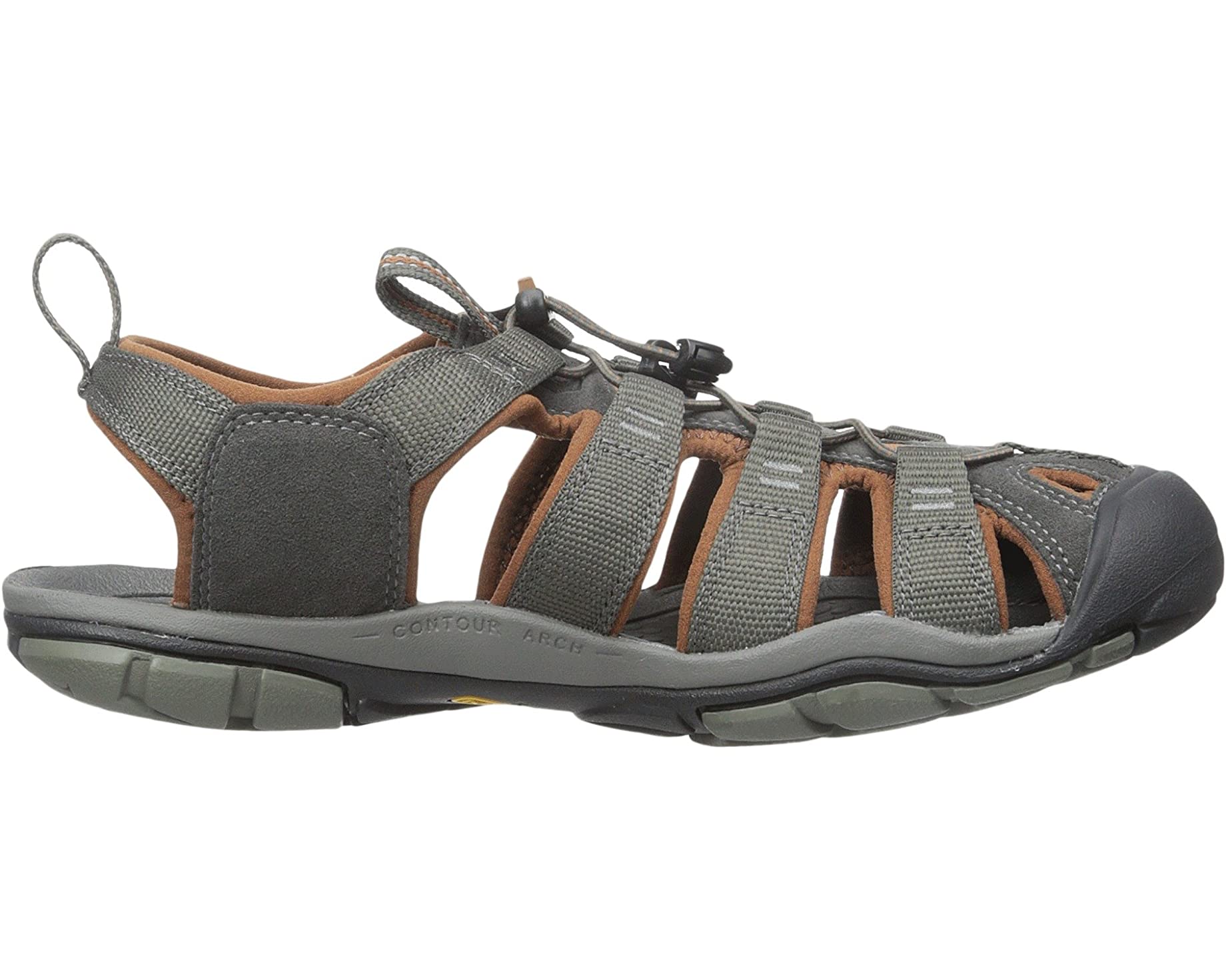 Clearwater CNX KEEN sandals, raven shell