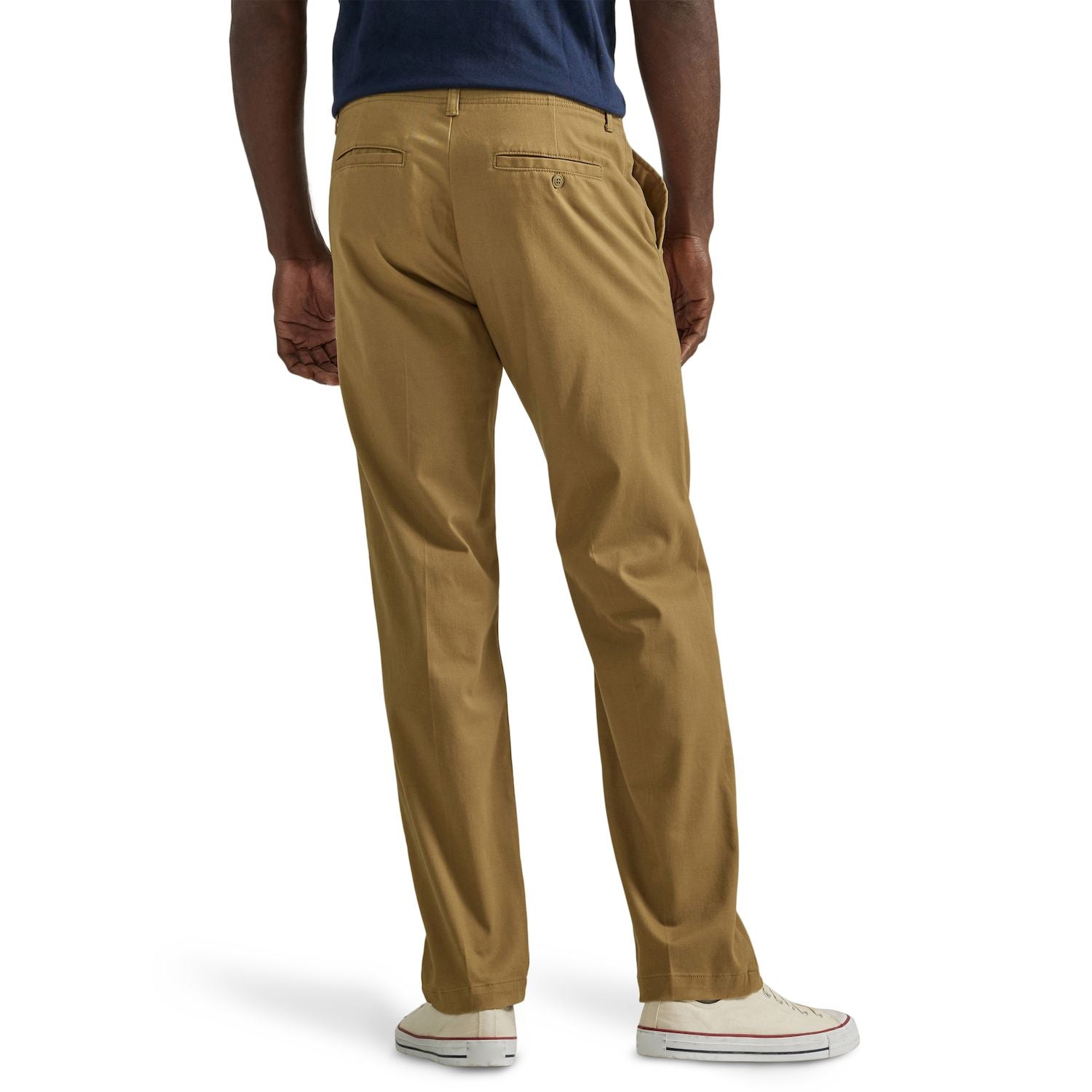 Lee Extreme Comfort MVP Men's Straight Fit Flat Front Trousers