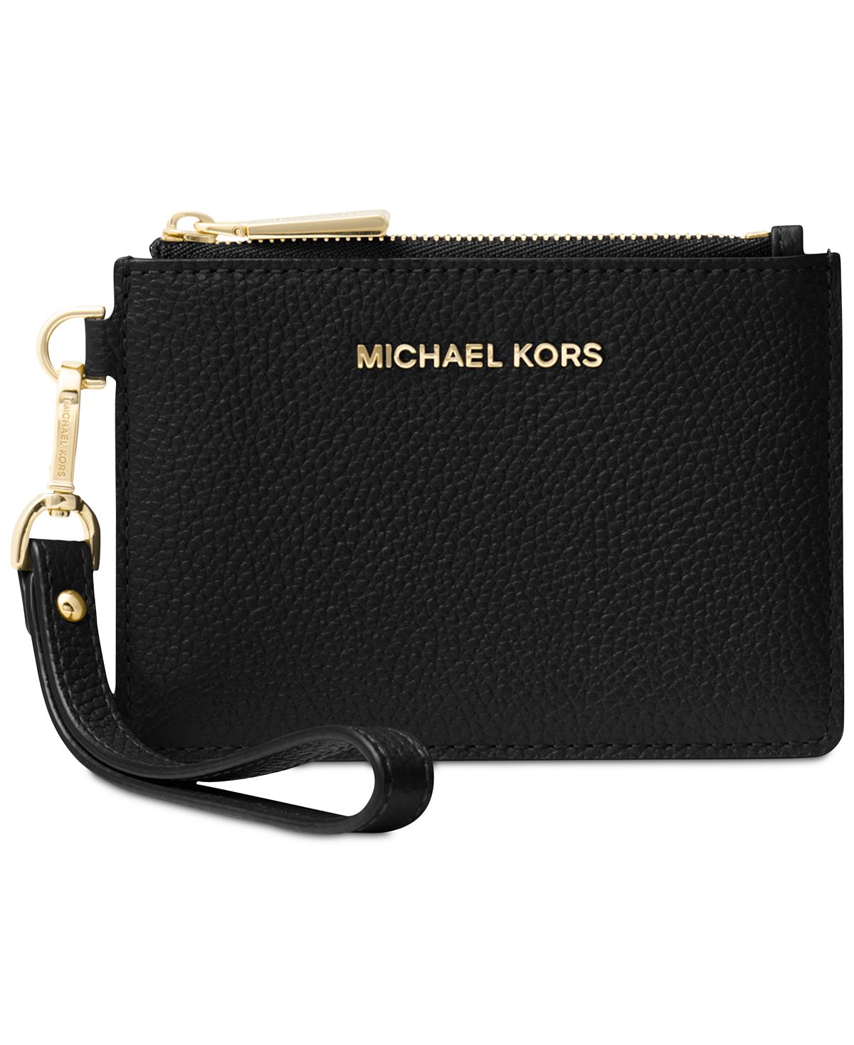 Leather small coin wallet jet set Michael Kors, multi