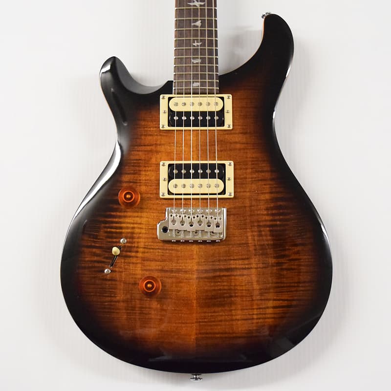 PRS SE Custom 24 Left-handed Electric Guitar - Black Gold Sunburst SE Custom 24 Left-handed Electric Guitar