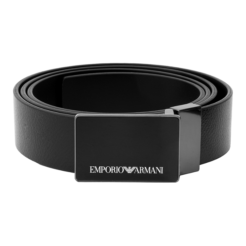 EMPORIO ARMANI Men's Leather Belt