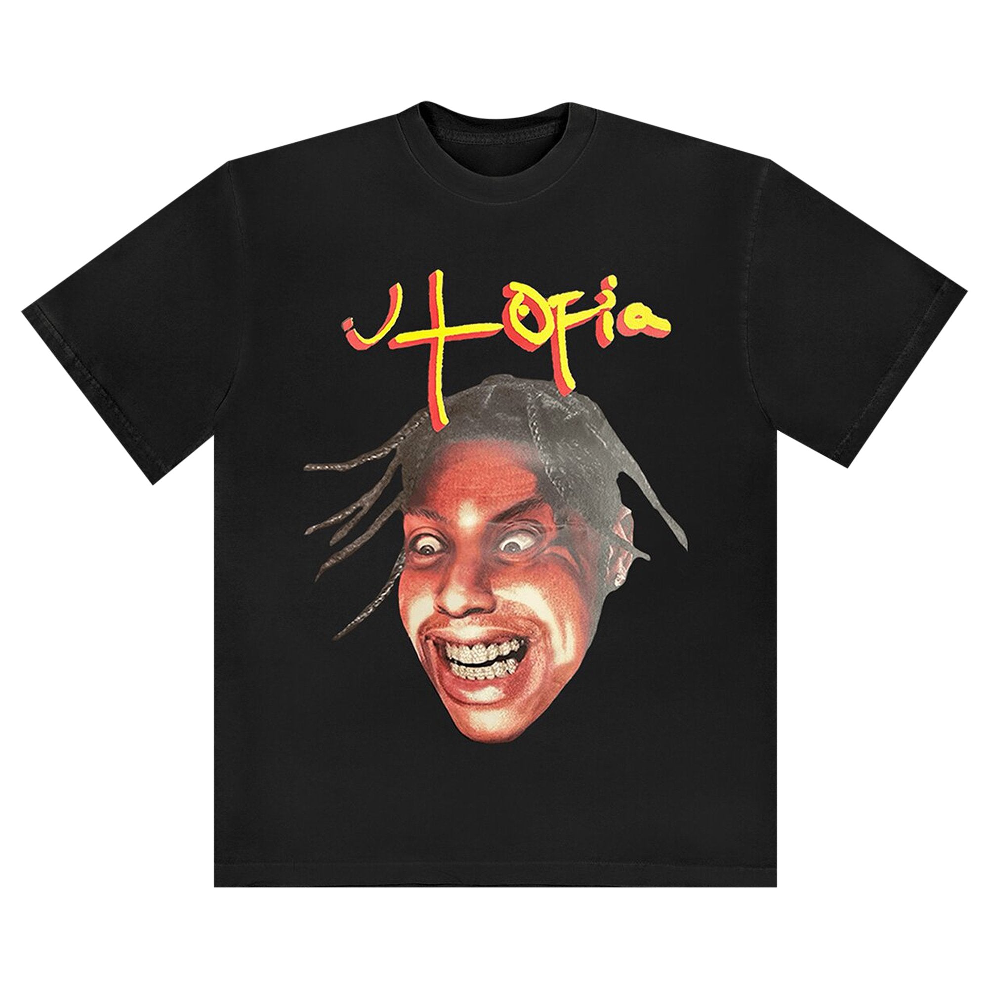 Travis Scott Utopia II Cactus Jack T-Shirt, Black