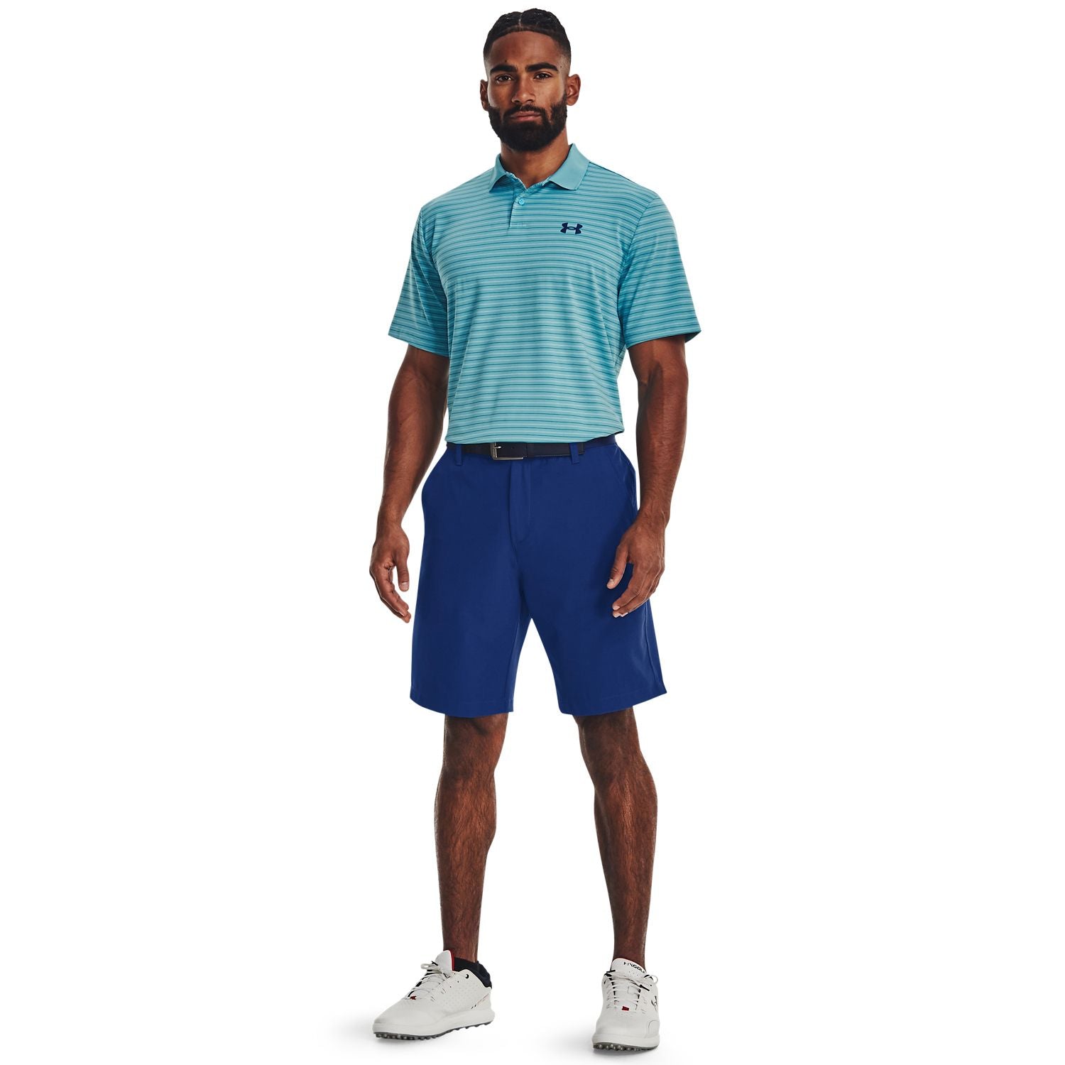 Under Armor Men's Performance 3.0 Striped Polo Shirt