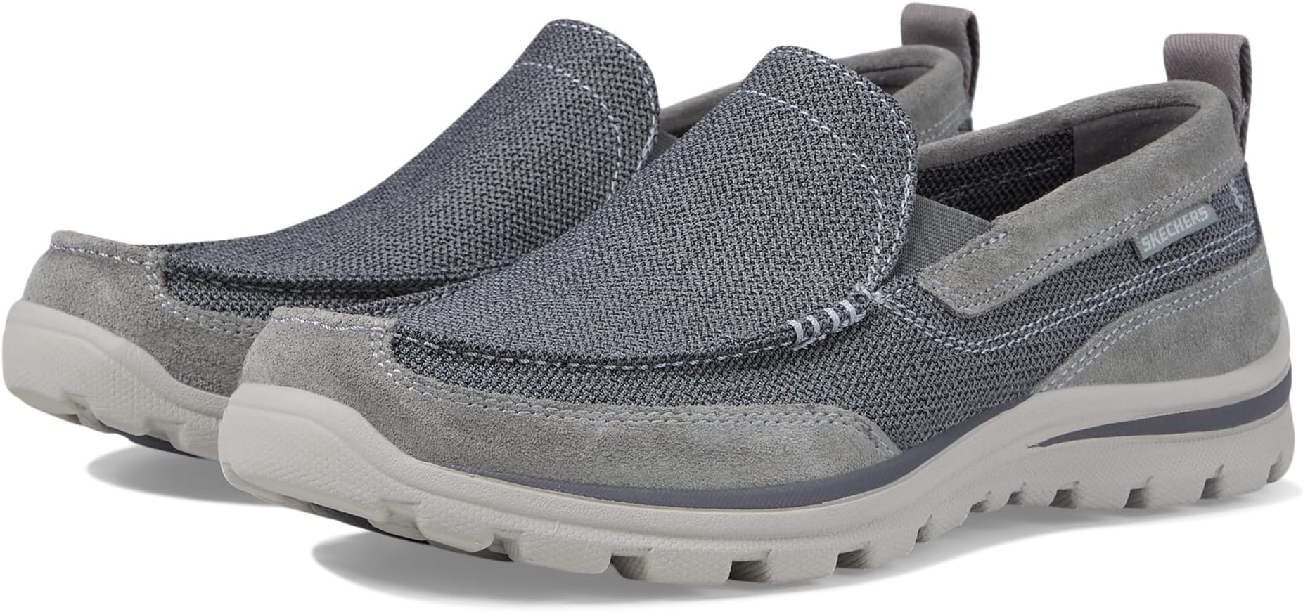 Relaxed Fit Superior Loafers - Milford SKECHERS, Charcoal/Gray